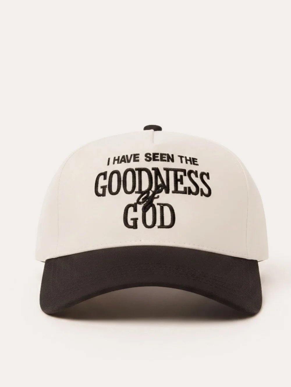 New! I Have Seen The Goodness of God Black Baseball Cap Hat